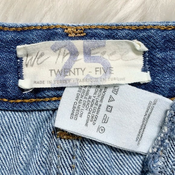 SOLD-Free People Fringe Buttonfly Cutoff Carpenter Shorts - Picture 11 of 11